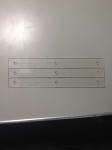 アクリル板加工完了