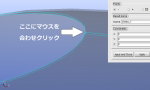 Salomeによるマイクロスフィア作図法（木下法）